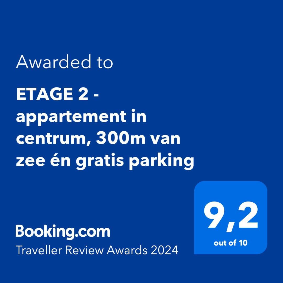 Etage 2 - Appartement In Centrum, 300M Van Zee En Gratis Parking Ostende Exteriér fotografie